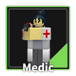 Medic Tower from the Tower Defense Simulator Roblox experience