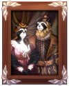 Portrait of Friends in The Sims 4
