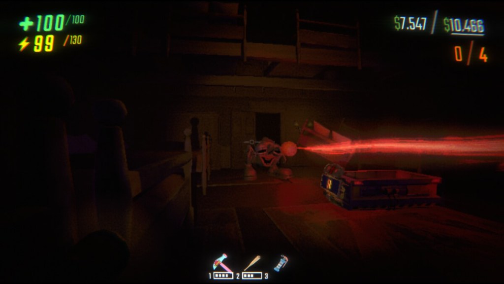 R.E.P.O screenshot of the Clown Monster.