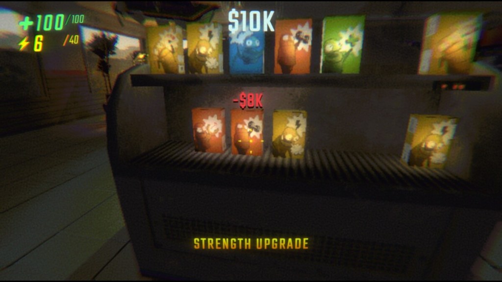 R.E.P.O screenshot of a group of upgrades in the shop.