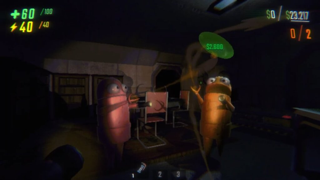 R.E.P.O screenshot of a group of players in the shop.