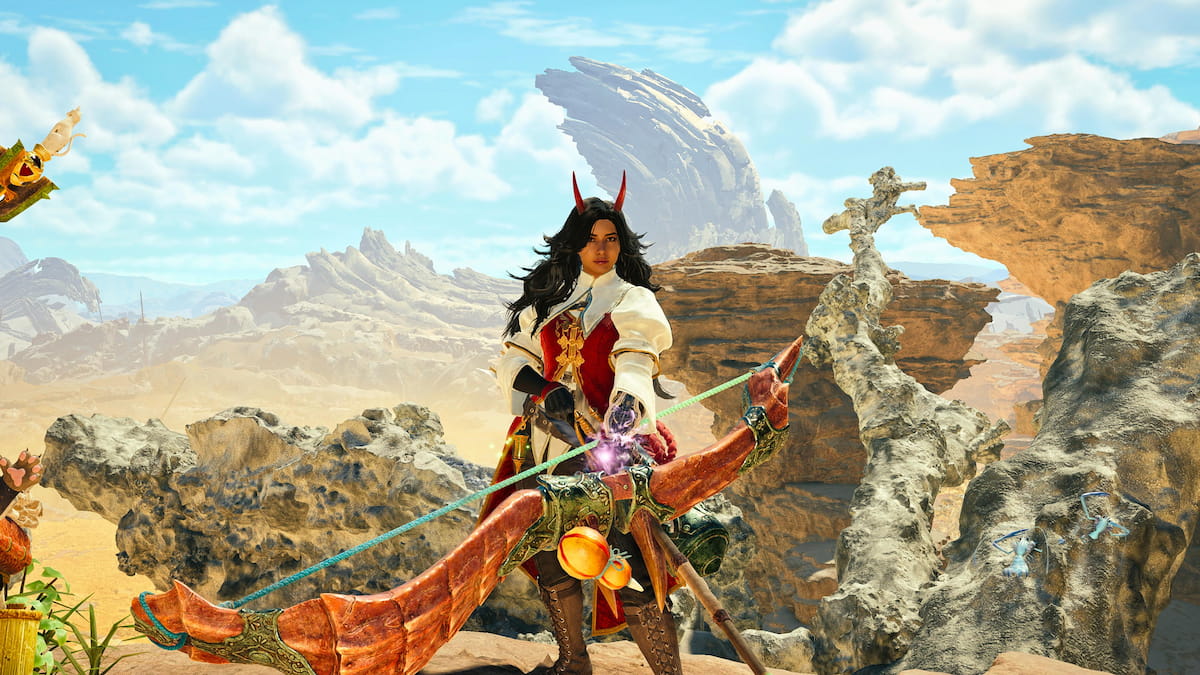 Hunter carrying a Bow