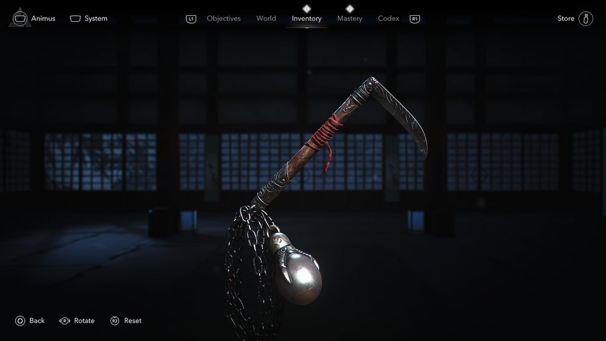 Death Whisperer Kusarigama 
