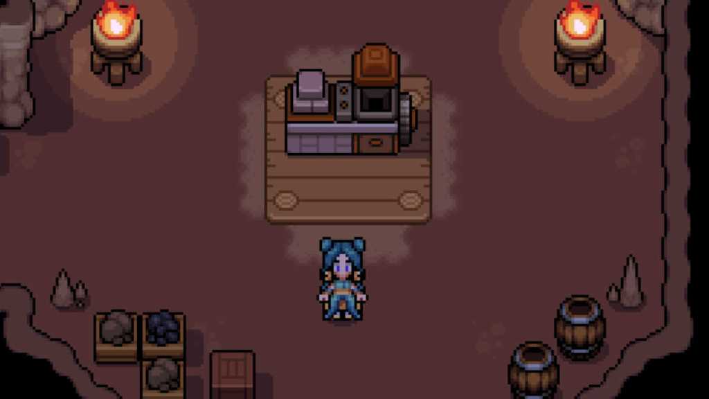 The Stone Refinery, unlocked at Town Rank 55 in Fields of Mistria