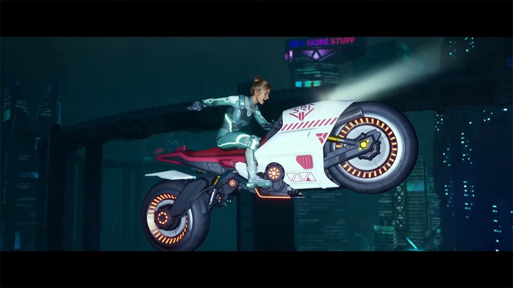 Akira bike in Split Fiction