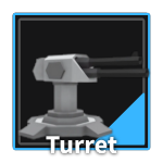 Turret Tower from the Tower Defense Simulator Roblox experience