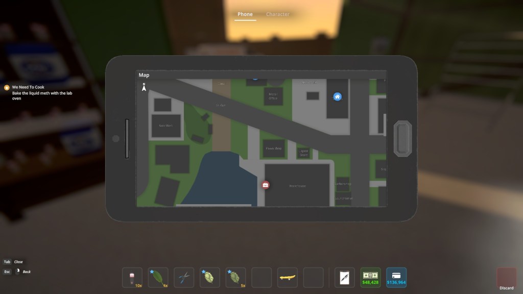 Pawn Shop location in Schedule 1