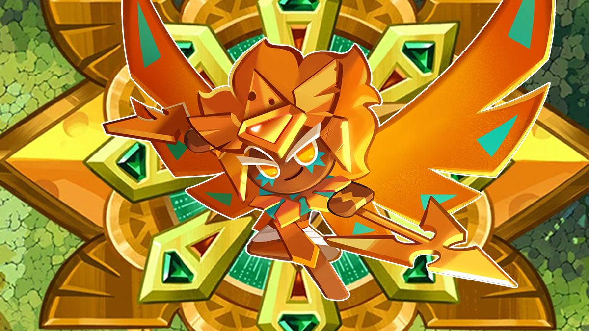 Golden Cheese Cookie, as shown in Cookie Run Kingdom.