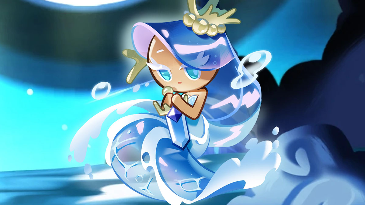 Sea Fairy Cookie, as she appears in Cookie Run Kingdom.