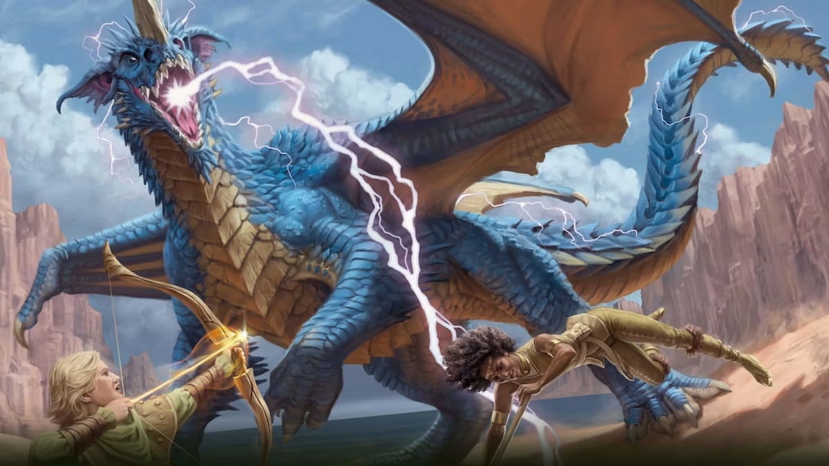 Dungeons and Dragons Adult Blue Dragon