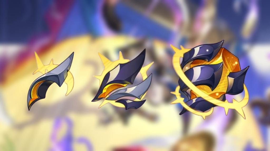 Ethereal Omen, Echoing Wail, and Eternal Lament are Cipher's ascension and trace materials