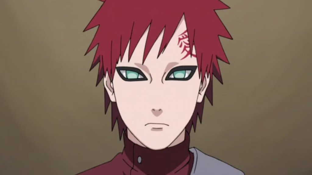 Gaara in Naruto