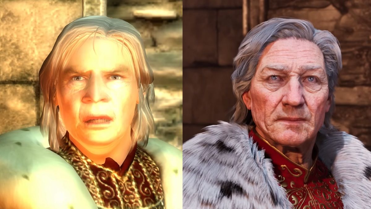 The Emperor from the original game and the remaster