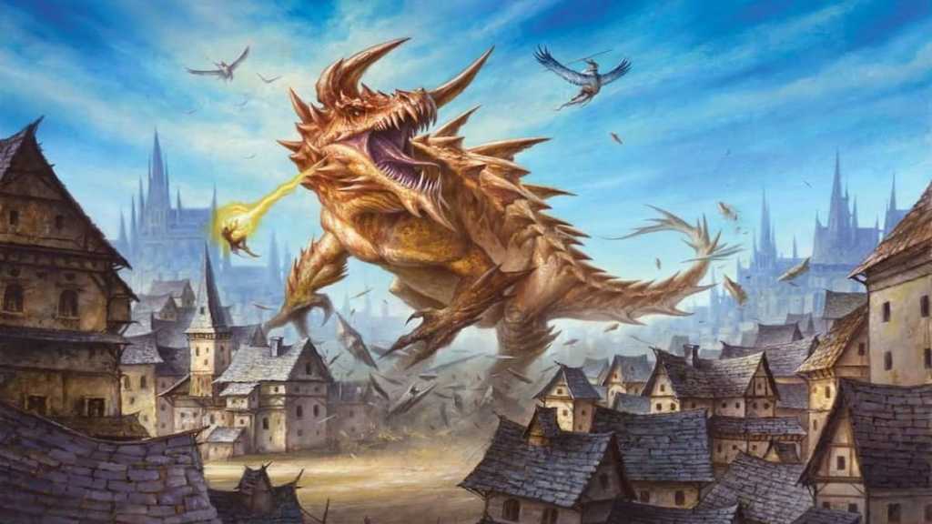 A Tarraque in Dungeons and Dragons