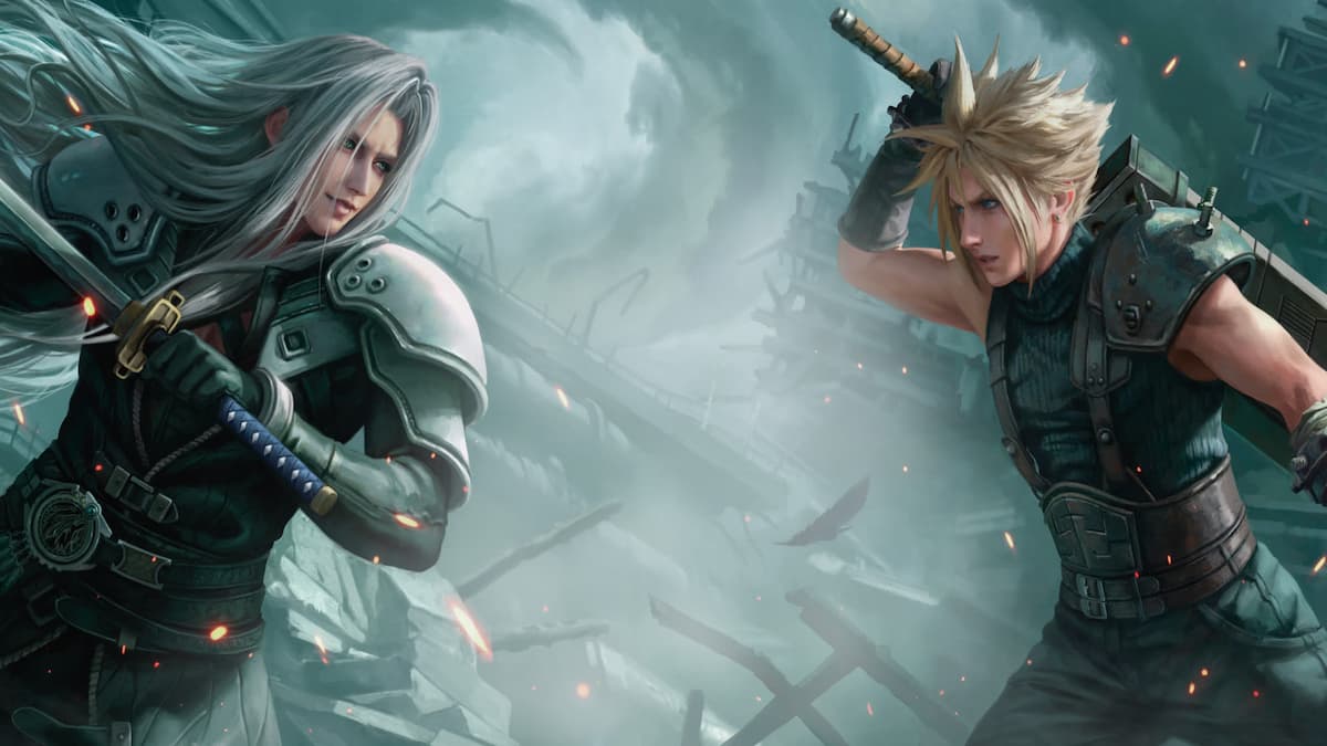 Promo art for MTG: The Arena Final Fantasy Collab