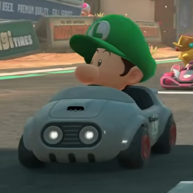 Baby Luigi in Mario Kart World