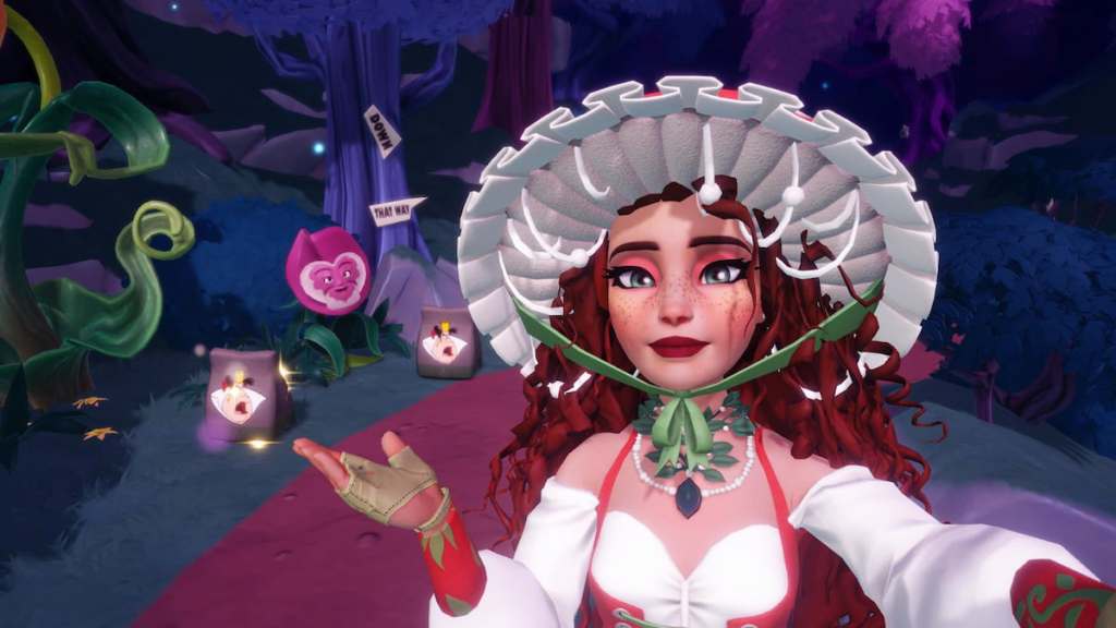 Two bags of Discontented Seeds by some singing flowers in DDV