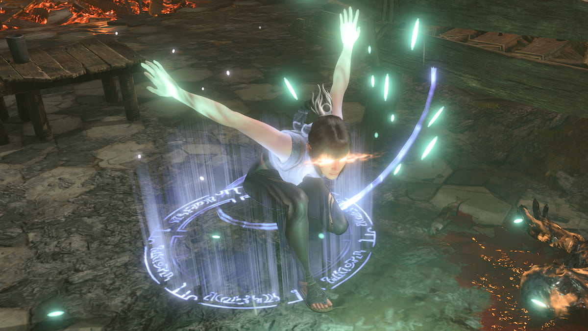 Baldur's Gate 3 Shadowheart casting bursting sinew