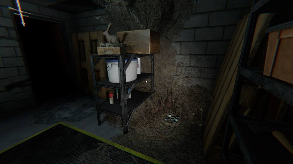 Forest Minion nest in basement at 13 Willow Street in Phasmophobia