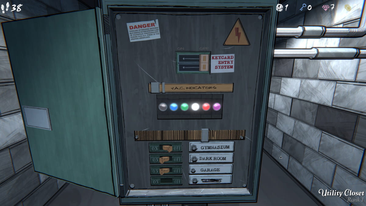 Blue Prince Breaker Box VAC Indicators solution