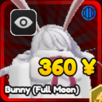 Bunny (Full Moon) unit from the Anime Rangers X Roblox experience.