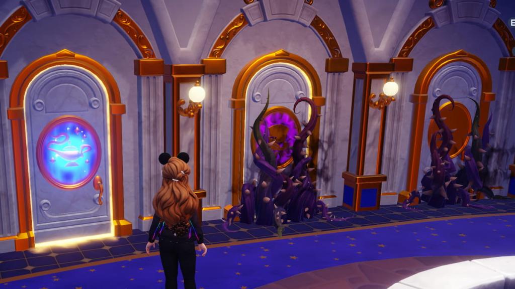 Disney Dreamlight Valley Alice in Wonderland realm door