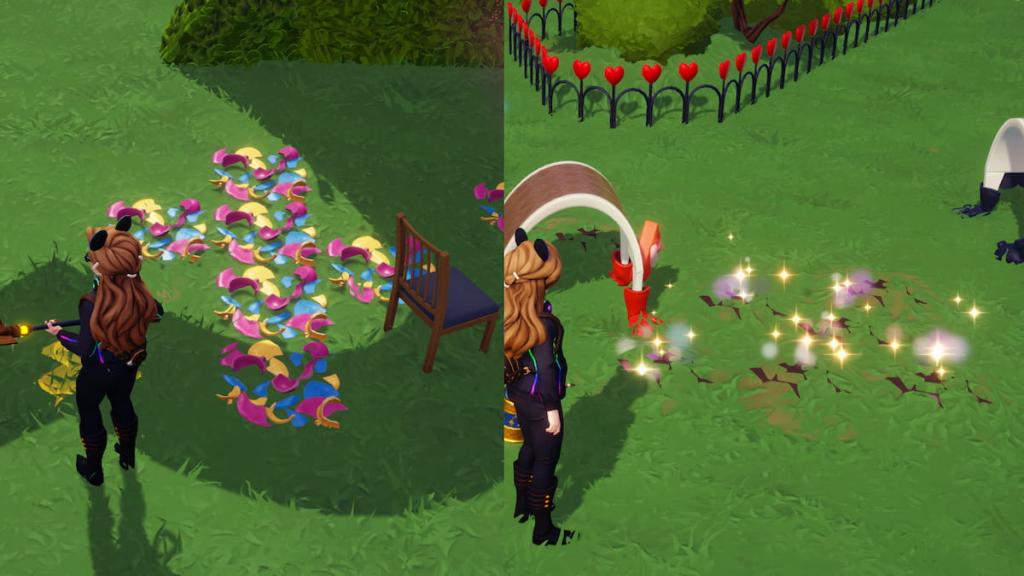 Disney Dreamlight Valley burrow holes and plates