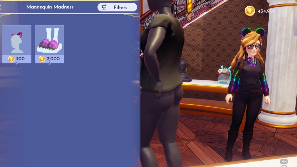 Disney Dreamlight Valley Cheshire Cat clothing