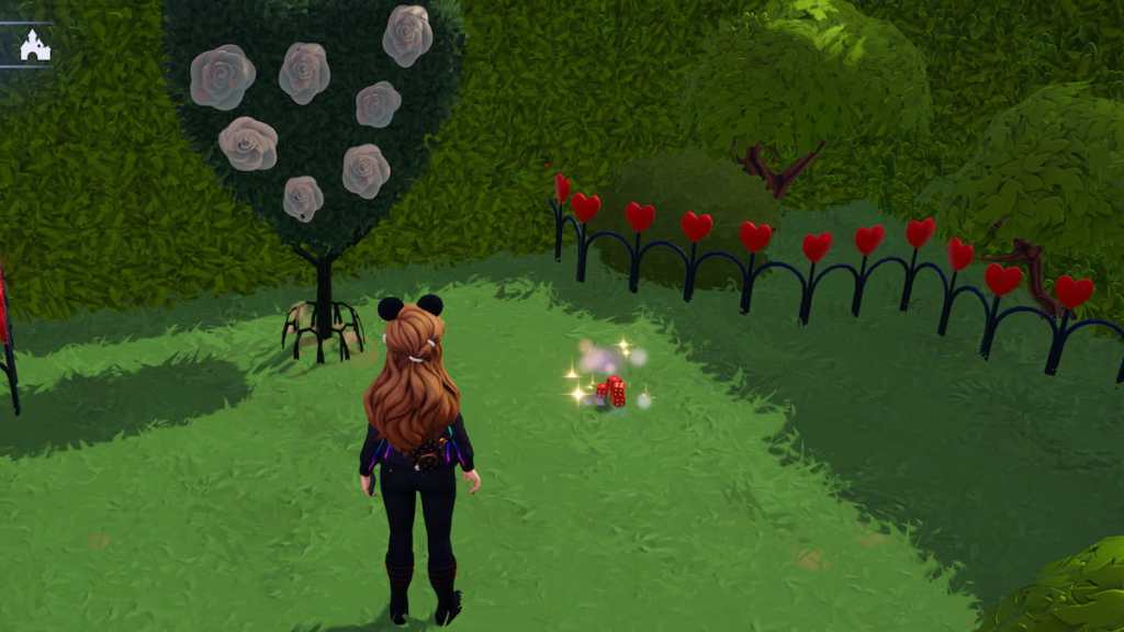 Disney Dreamlight Valley Queen of Hearts dice