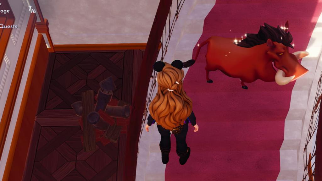 Disney Dreamlight Valley trash piles in Scrooge's shop