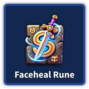 Faceheal Rune from Arise Crossover Roblox experience