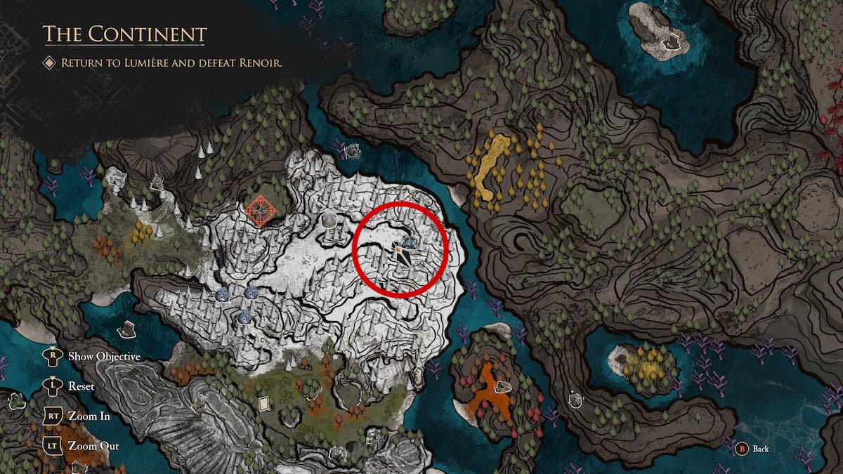 Frozen Hearts map location