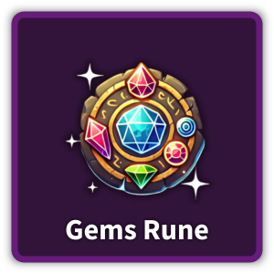 Gems Rune from Arise Crossover Roblox experience