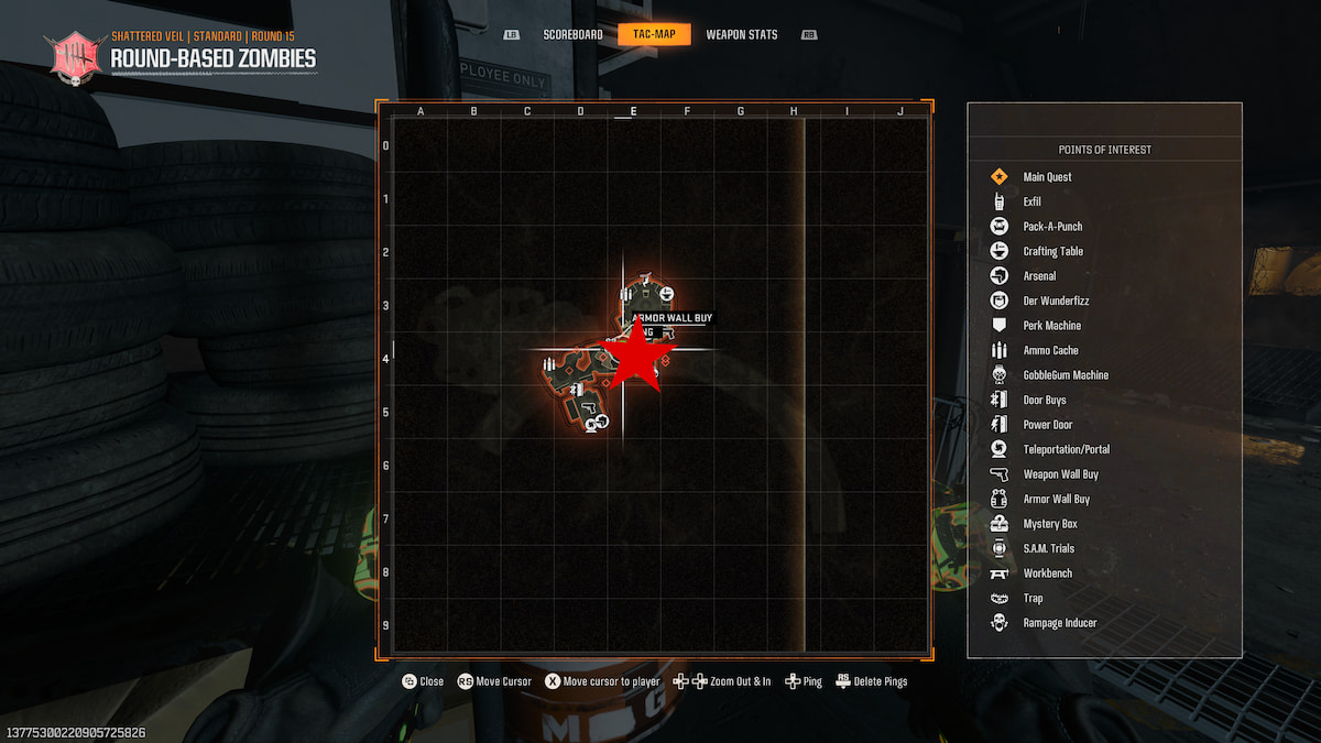 Headphone Service Tunnel location