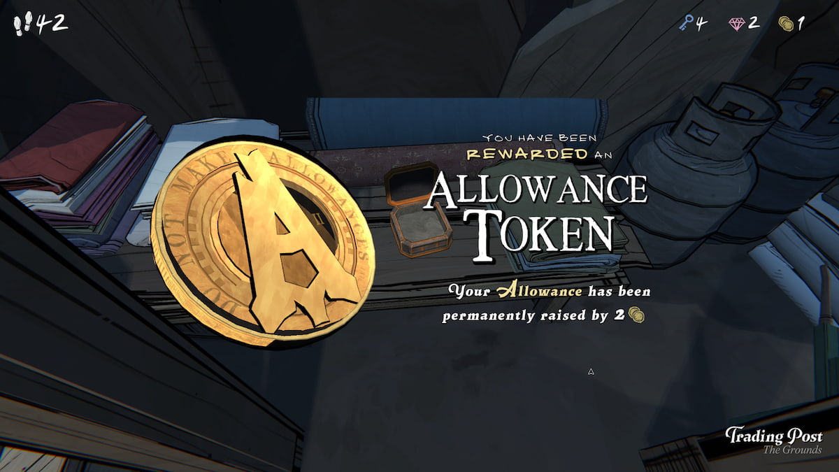 Allowance Token in Blue Prince