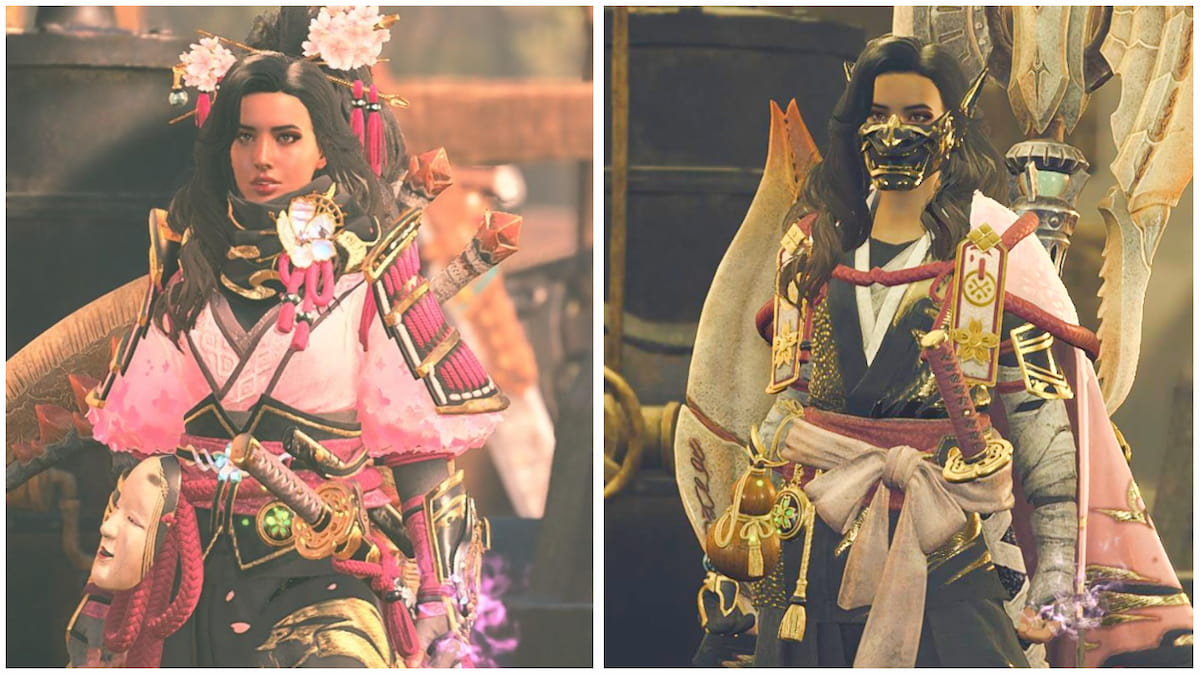 Sakuratide armor sets