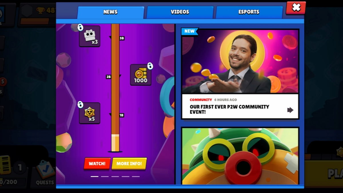 Brawl Stars P2W progress bar