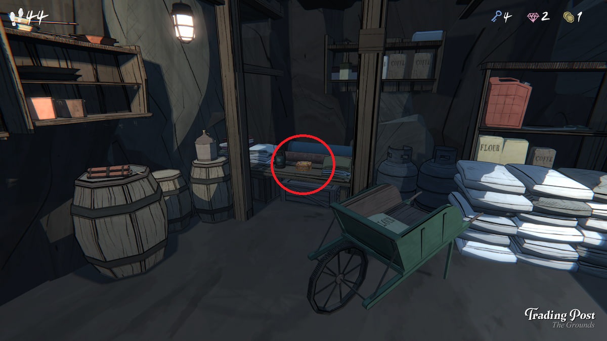 Cube puzzle location in Trading Post