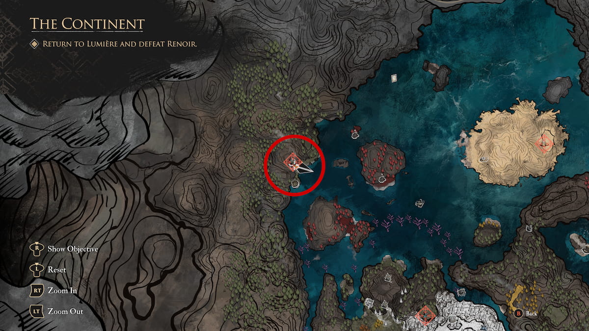 The Reacher map location