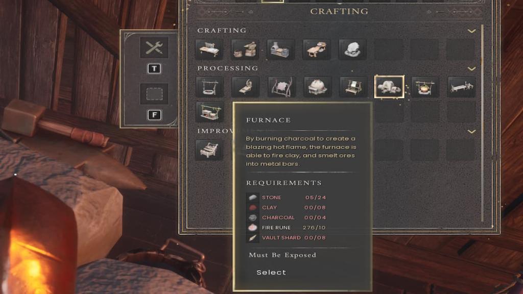 Furnace in RuneScape Dragonwilds