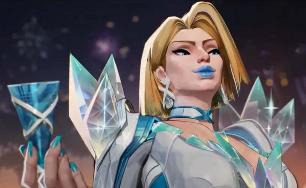 Emma Frost smirk Marvel Rivals