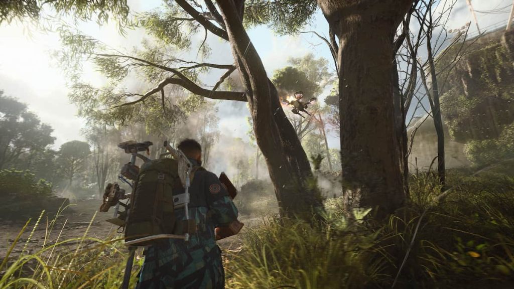 ARC Raiders gameplay screenshot in a jungle