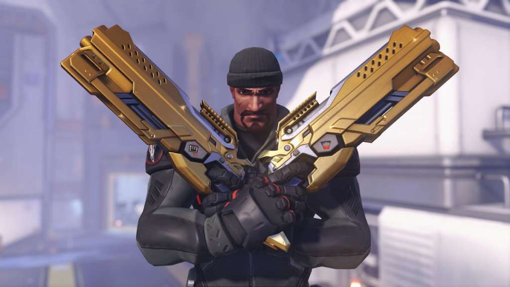 Reaper OW2 gold shotguns