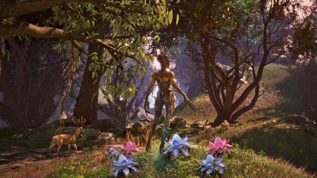 Oblivion Remastered tree person