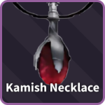 Kamish Necklace Equipment item from the Verse Piece Roblox experience