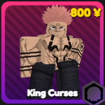 King Curses unit from Anime Rangers X Roblox experience