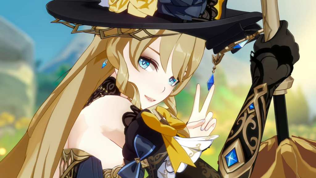 navia in genshin impact cutscene