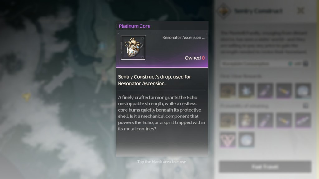 wuwa zani ascension material - Platinum Core