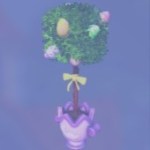 Potted spring egg tree in DDV. 