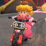 princess peach in mario kart world